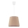 Duolla - Pendel SOLO 1xE27/40W/230V diameter 24 cm beige