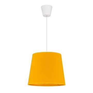 Duolla - Pendel SOLO 1xE27/40W/230V diameter 24 cm gul