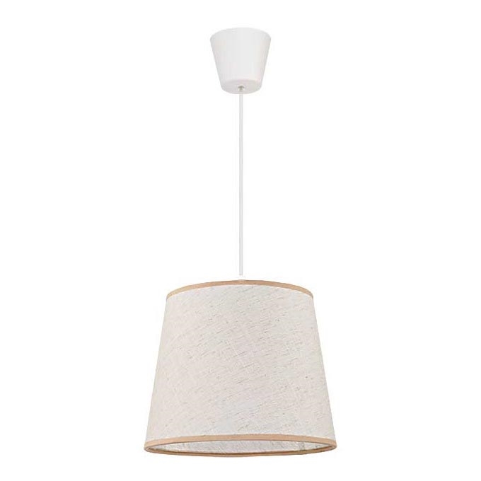 Duolla - Pendel SOLO 1xE27/40W/230V diameter 24 cm lys beige