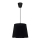 Duolla - Pendel SOLO 1xE27/40W/230V diameter 24 cm sort