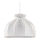 Duolla - Pendel SYMPHONY 1xE27/40W/230V diameter 38 cm hvid
