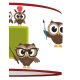 Duolla - Pendel til børn on a string OWLS MULTI 1xE27/15W/230V