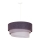 Duolla - Pendel TRIO 1xE27/15W/230V diameter 45 cm antracit/grå/hvid
