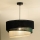 Duolla - Pendel TRIO 1xE27/15W/230V diameter 45 cm sort/grøn/hvid