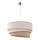 Duolla - Pendel TRIO 1xE27/40W/230V diameter 45 cm beige/brun