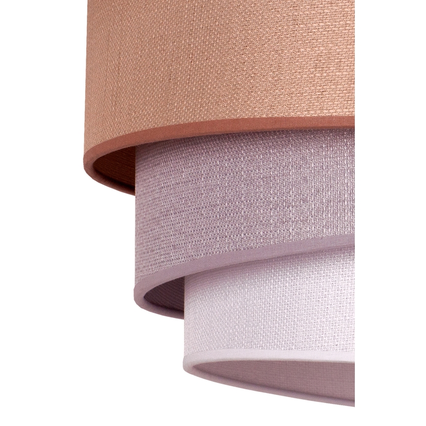 Duolla - Pendel TRIO 1xE27/40W/230V diameter 45 cm brun/grå/sølvfarvet
