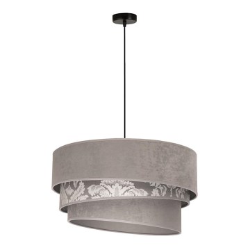 Duolla - Pendel TRIO 1xE27/40W/230V diameter 45 cm grå