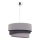 Duolla - Pendel TRIO 1xE27/40W/230V diameter 45 cm grå/sort
