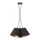 Duolla - Pendel TWIGGY 3xE27/40W/230V diameter 45 cm sort
