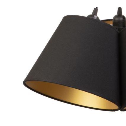 Duolla - Pendel TWIGGY 3xE27/40W/230V diameter 45 cm sort