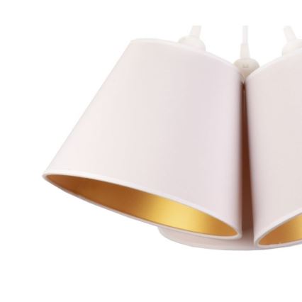 Duolla - Pendel TWIGGY 3xE27/40W/230V diameter 60 cm hvid
