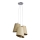 Duolla - Pendel VERONA 3xE27/40W/230V diameter 40 cm