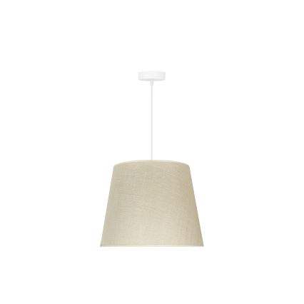 Duolla - Pendel YUTE 1xE27/15W/230V diameter 38 cm grå