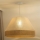 Duolla - Pendel YUTE AVIGNON 1xE27/15W/230V diameter 60 cm grå/brun