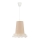 Duolla - Pendellampe til børn BALLET 1xE27/40W/230V diameter 21 cm beige