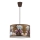 Duolla - Pendellampe til børn BEARS 1xE27/40W/230V diameter 35 cm