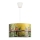 Duolla - Pendellampe til børn PARROTS 1xE27/40W/230V diameter 35 cm