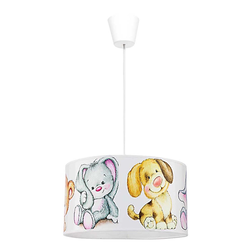 Duolla - Pendellampe til børn SWEET BEARS 1xE27/40W/230V diameter 35 cm