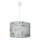 Duolla - Pendellampe til børn TRAIN 1xE27/15W/230V diameter 35 cm