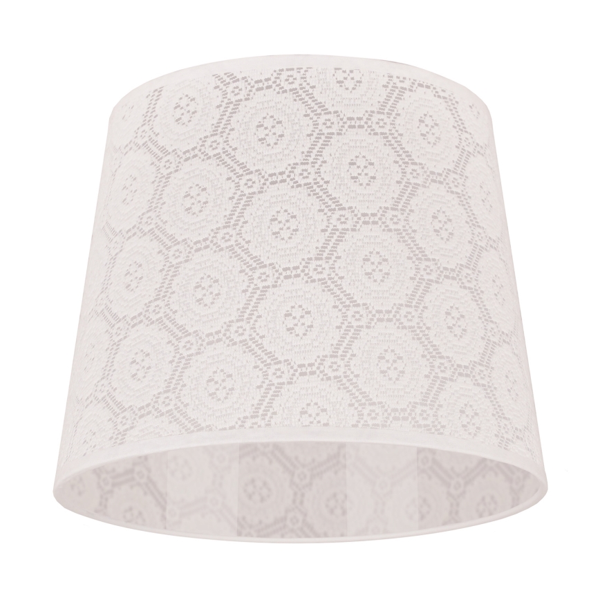 Duolla - Lampeskærm til bordlampe CLASSIC M E27 pr. 24 cm hvid