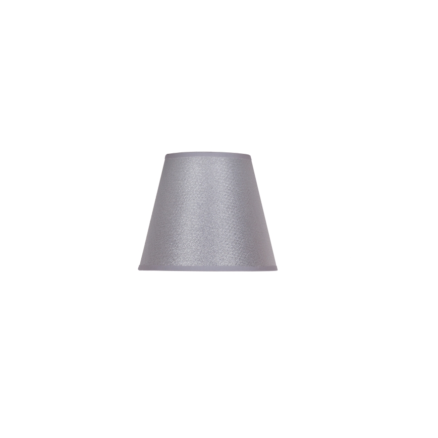 Duolla - Lampeskærm til bordlampe SOFIA XS E14 Ø 18,5 cm sølv