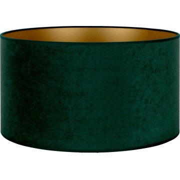 Duolla - Universal lampeskærm VELVET E27 pr. 35 cm grøn/guld