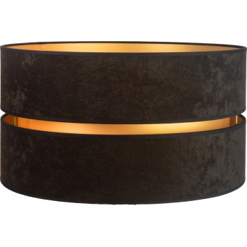 Duolla - Universal skærm DUO E27 Ø 40 cm sort/guld