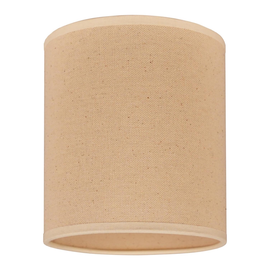 Duolla - Universel lampeskærm ROLLER E27 diameter 13 cm beige