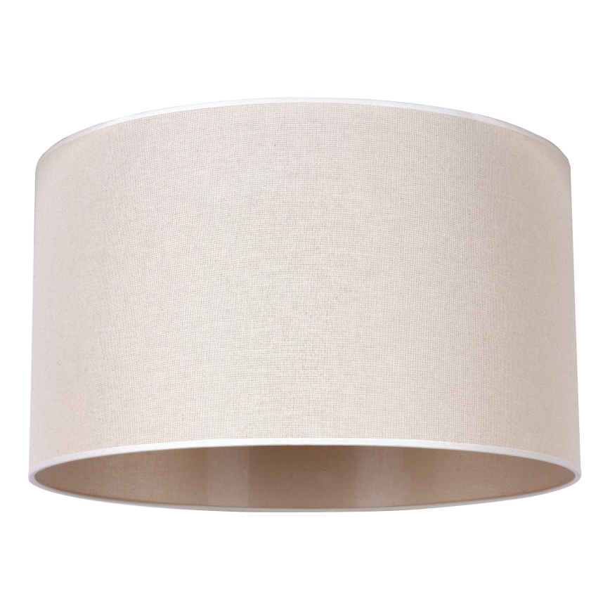 Duolla - Universel lampeskærm ROLLER E27 diameter 40 cm beige