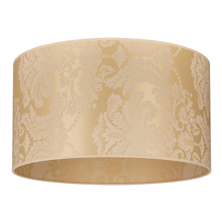 Duolla - Universel lampeskærm ROLLER E27 diameter 45 cm guldfarvet