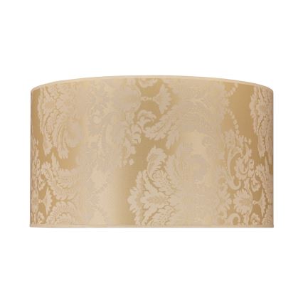 Duolla - Universel lampeskærm ROLLER E27 diameter 45 cm guldfarvet
