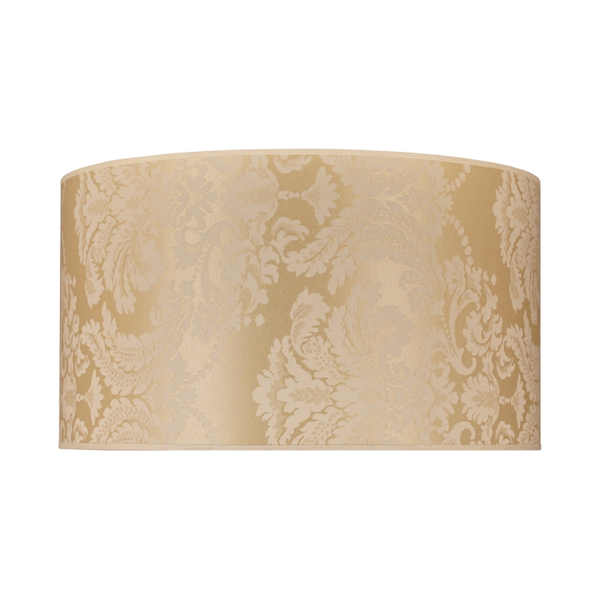 Duolla - Universel lampeskærm ROLLER E27 diameter 45 cm guldfarvet