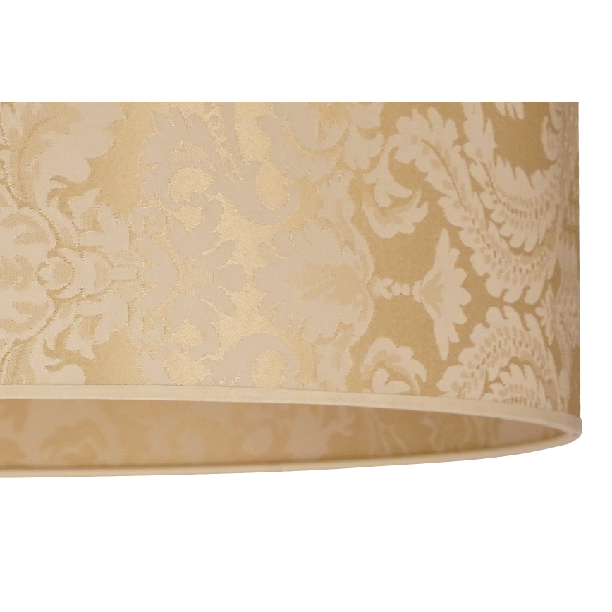 Duolla - Universel lampeskærm ROLLER E27 diameter 45 cm guldfarvet