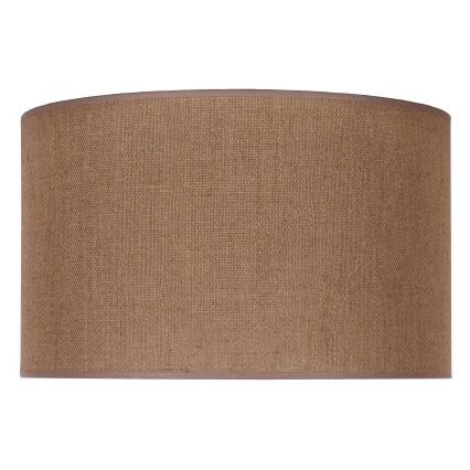 Duolla - Universel lampeskærm ROLLER E27 diameter 50 cm brun
