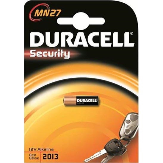 Duracell - 1 stk. Alkalisk batteri MN27 12V 20 mAh