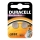 Duracell - 2 stk. Alkalisk batteri LR44/A76 1,5V 150 mAh
