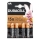 Duracell - 4 stk. Alkalisk batteri Basic LR06/AA 1,5V 2650 mAh
