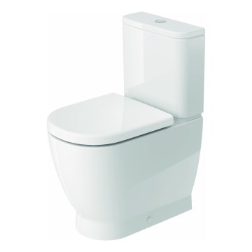 Duravit 20600900002 - WC-kombi D-CODE, keramik/højglans hvid
