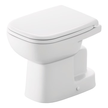 Duravit 21100100002 - Gulvstående toilet D-CODE keramik/højglans hvid