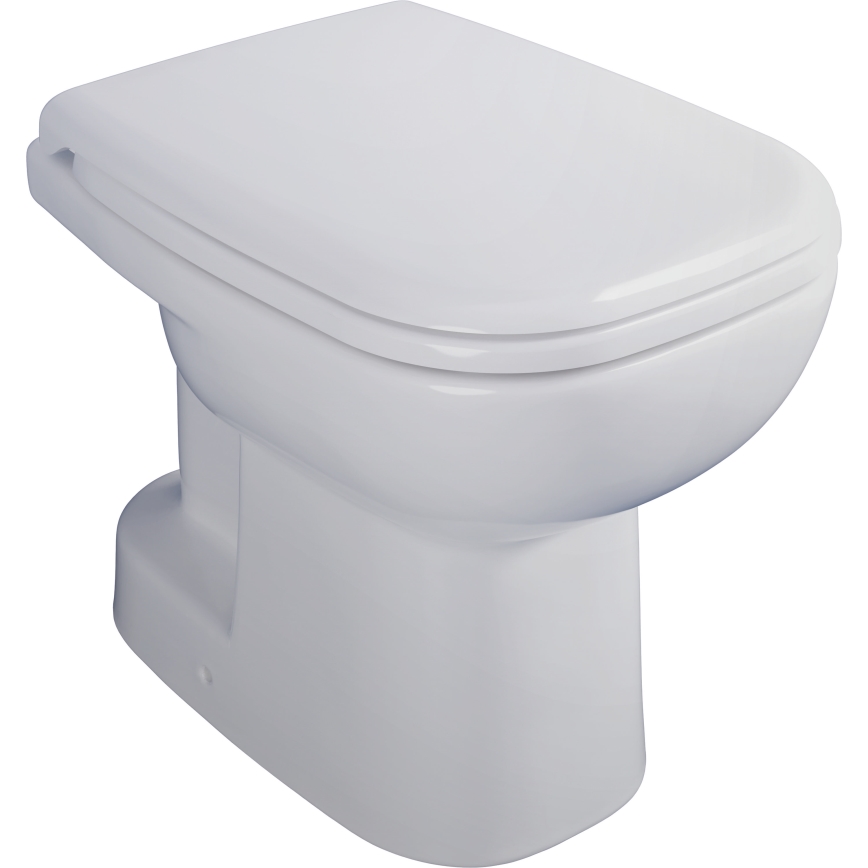 Duravit 21100100002 - Gulvstående toilet D-CODE keramik/højglans hvid