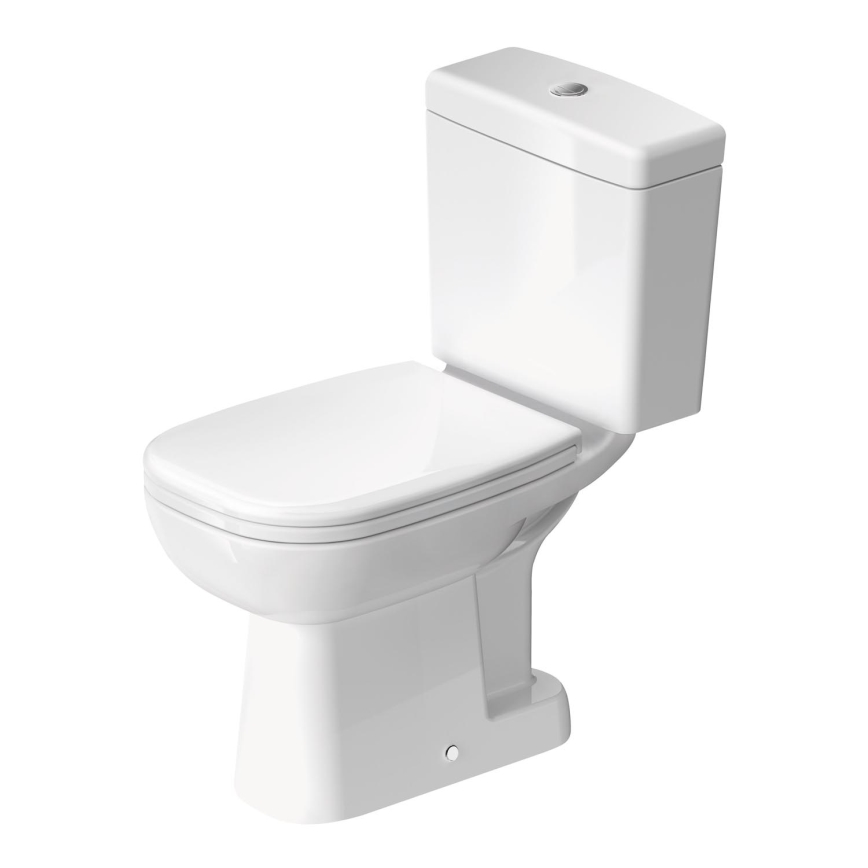 Duravit 21110100002 - D-CODE kombi-WC i keramik, højglans hvid