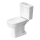 Duravit 21110100002 - Kompakttoilet D-CODE keramik/højglans hvid