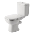 Duravit 21110900002 - D-CODE WC-kombination i keramik, blank hvid