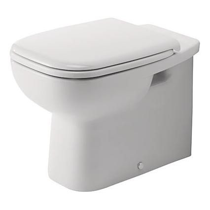 Duravit 21150900002 - Gulvstående toilet D-CODE keramik/højglans hvid