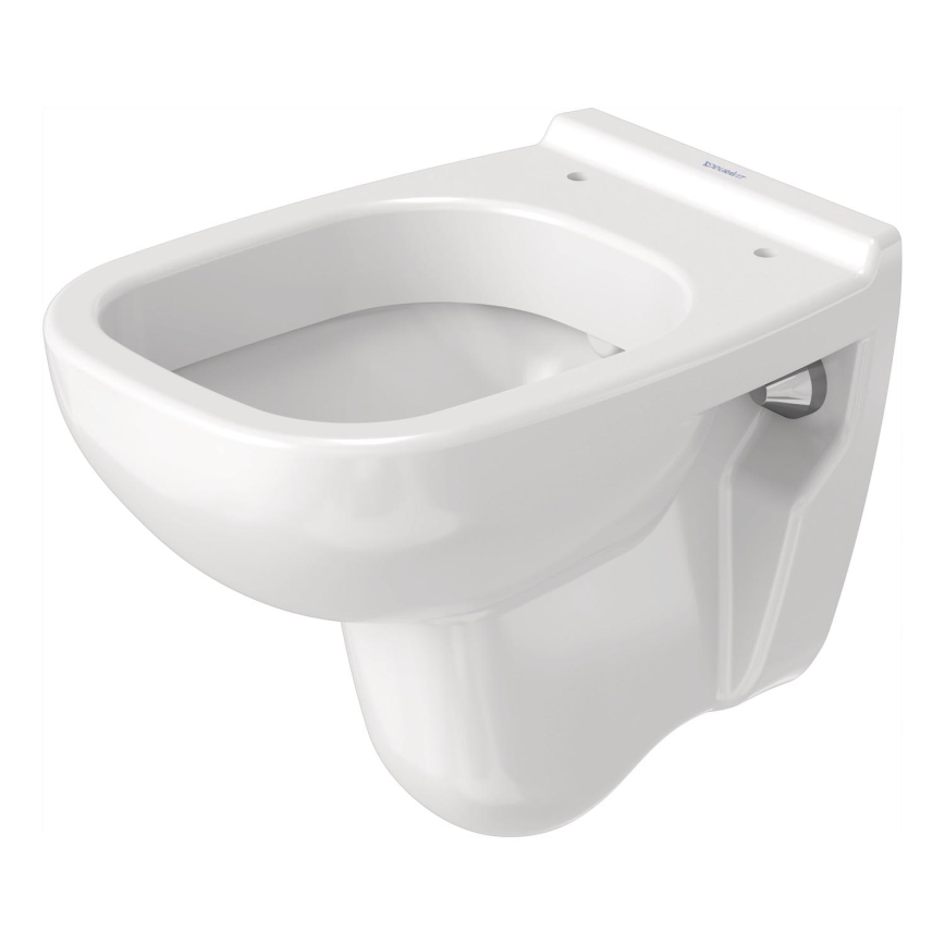 Duravit 22110900002 - Vægophængt toilet D-CODE keramik/højglans hvid