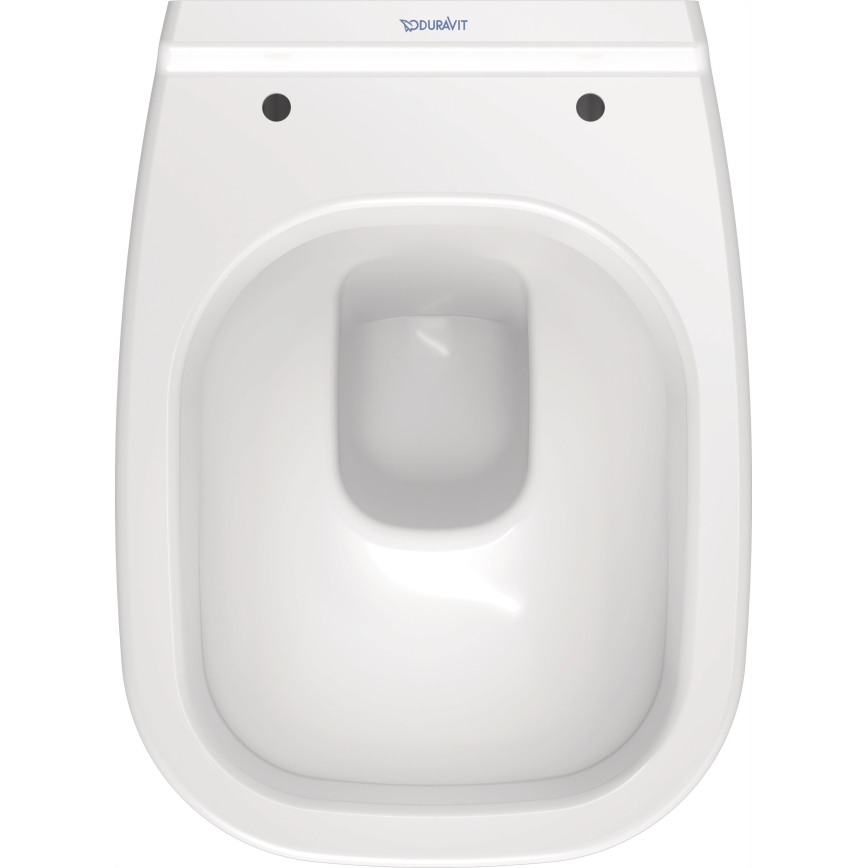 Duravit 22110900002 - Vægophængt toilet D-CODE keramik/højglans hvid