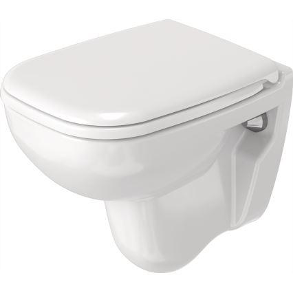 Duravit 22110900002 - Vægophængt toilet D-CODE keramik/højglans hvid