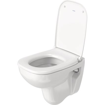 Duravit 22110900002 - Vægophængt toilet D-CODE keramik/højglans hvid