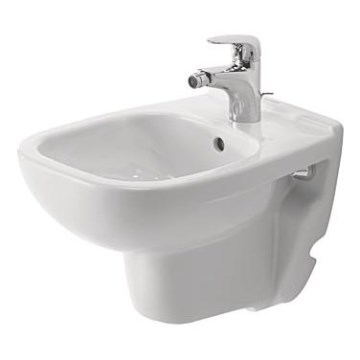 Duravit 22371500002 - Vægmonteret bidet D-CODE keramik/højglans hvid