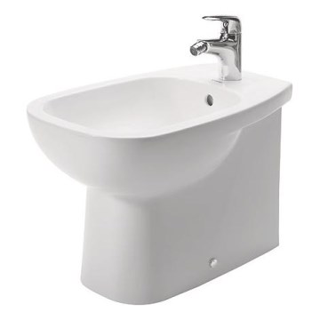 Duravit 22411000002 - Gulvstående bidet D-CODE 35,5x52,5 cm keramik/blank hvid
